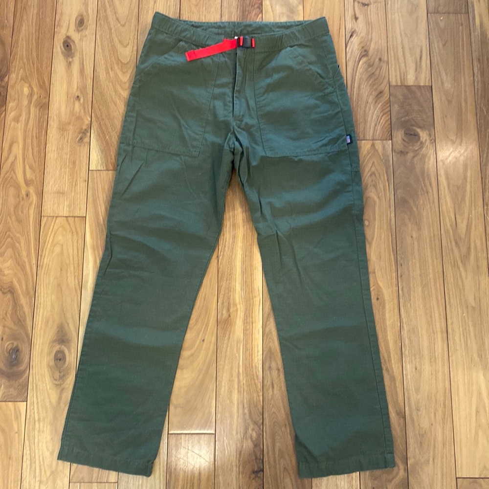 Topo Designs Men’s Ripstop Pants // Green // Medium // Like New!
